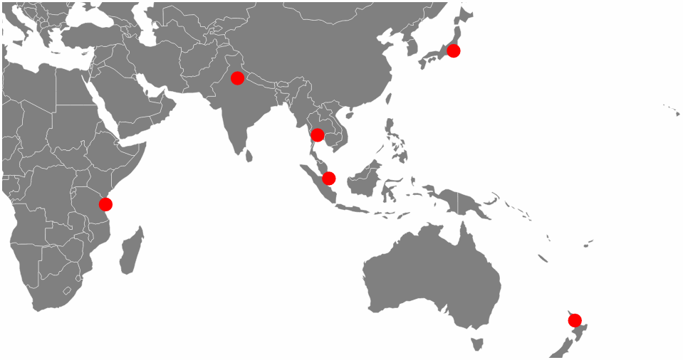 The cities on top of the World