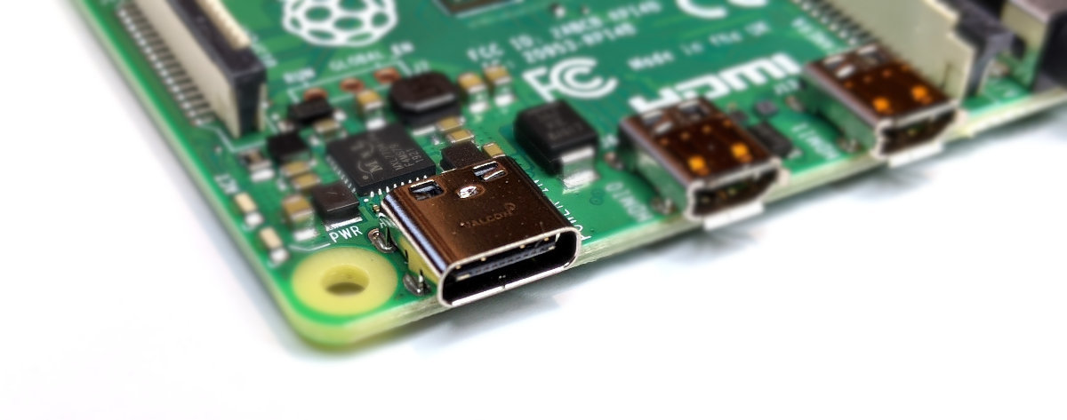 Raspberry Pi B  USB-C Power Input