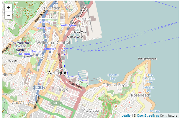 OSM Mapnik tile server map