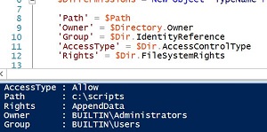 Note theorder of output vs. order in the hash table