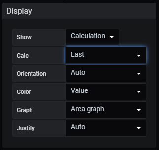 Display Options